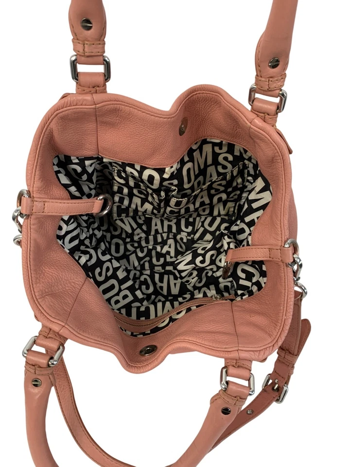 MARC BY MARC JACOBS Classic Q Fran Shopper Bag Pink 8777 Medium GUC - Image 3 of 4