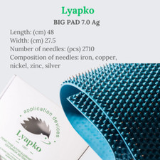 NEW LYAPKO ACUPUNCTURE APPLICATOR BIG PAD 7.0 AG