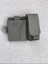 FLYYE Industries 1000D MOLLE SAF Wideload Admin Pouch Panel - Ranger Green