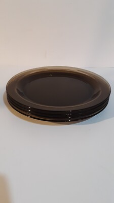 Saladier ambré Marron Verre - Vendu