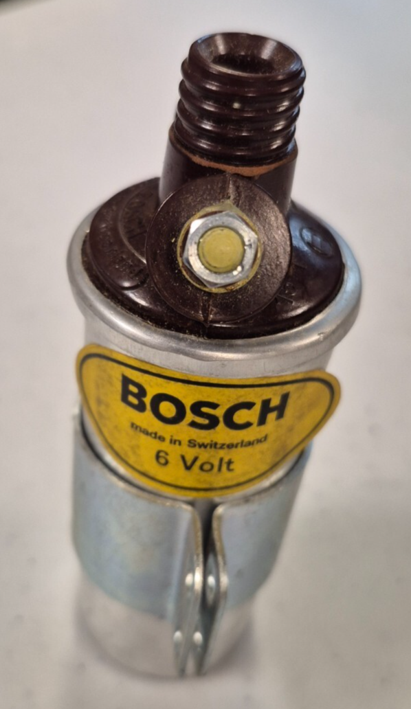 BOSCH 6v ignition coil 0222002002 vintage BMW AIRHEAD