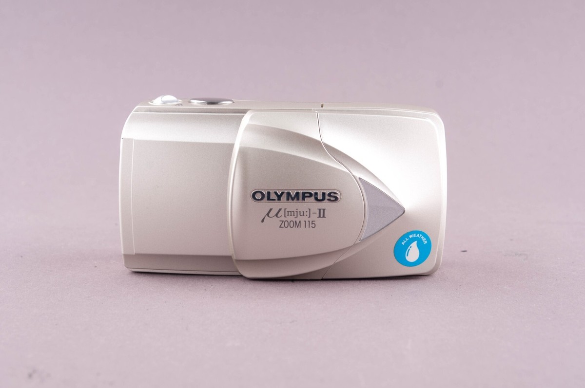 Olympus Mju II Zoom 115 35mm Point & Shoot Film Camera
