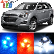 13 x Premium Xenon White LED Lights Interior Package Upgrade for Chevy Equinox