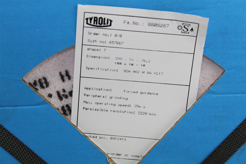 TYROLIT 657667 Disco Abrasivo Mola Mole Abrasive 155x10/10 eBay