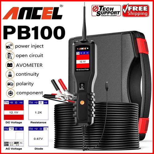 ANCEL Powescan PB100 Circuit Tester Electrical System Diagnostic Tool 12V&24V - Picture 12 of 12