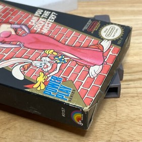 WHO FRAMED ROGER RABBIT Nintendo NES Game w Box / Case Shell Authentic