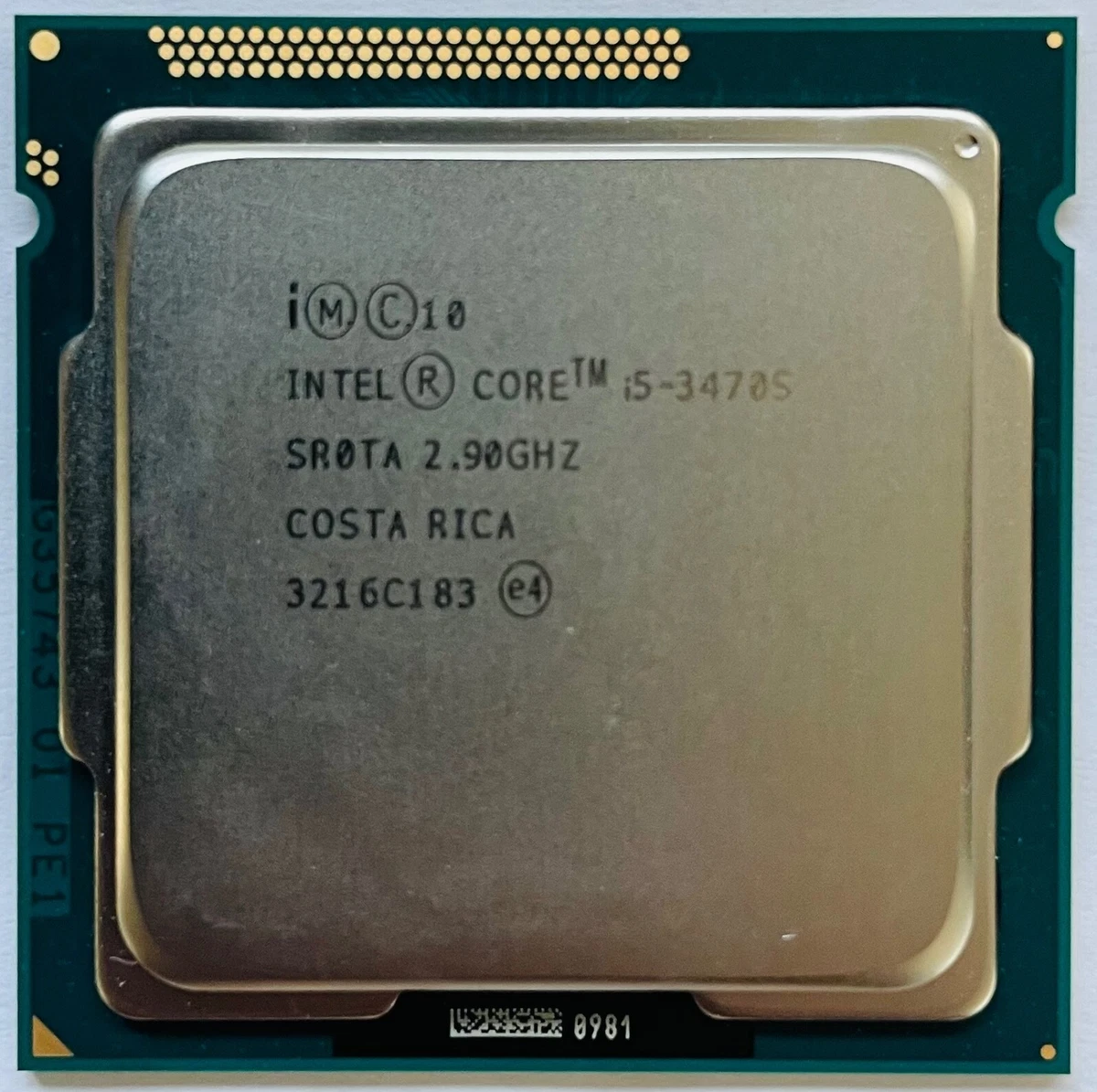 Intel Core i5-3470S Processor Model Computer Processors (CPUs) for