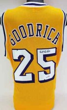 Gail Goodrich Signed Los Angeles Lakers Jersey (Beckett COA)1972 NBA Champ Guard