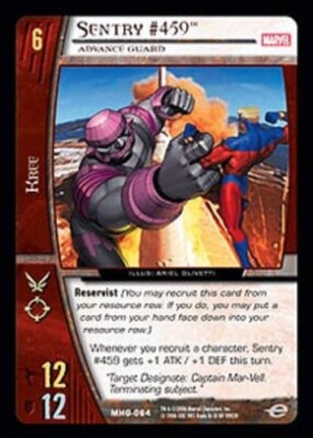 VS System: Sentry #459, Advance Guard [Played] VS: Marvel Heralds of Galactus TC