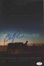 Charlie Plummer & Andrew Haigh "Lean on Pete" AUTOGRAPH Signed 8x12 Photo B ACOA
