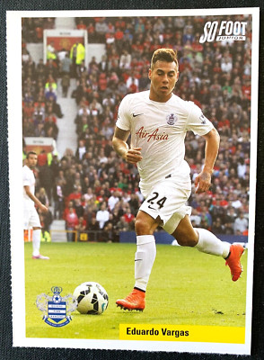 EDUARDO VARGAS QUEENS PARK RANGERS RARE FOOTBALL ROOKIE CARD COLLECTOR