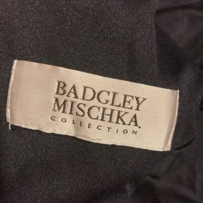 Badgley Mischka Collection Blue Dress with Bow | eBay Badgley Mischka Collection Blue Dress with Bow | eBay
