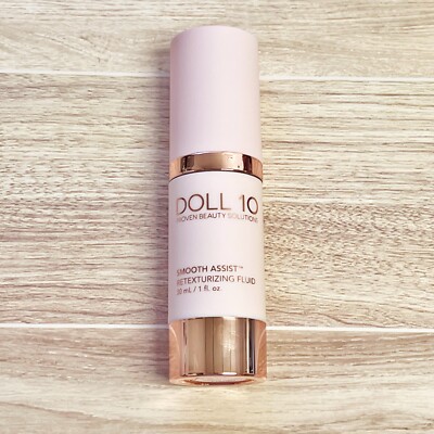 Doll 10 Smooth Assist Retexturizing Fluid FAIR Shade 1oz New