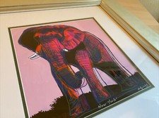 ANDY WARHOL RARE “AFRICAN ELEPHANT” LITHOGRAPH PORTFOLIO PRINT