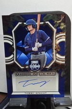 2023 Panini Elite Extra Edition - Hidden Gems Tommy Specht #HG-TSP Blue (AU, RC)