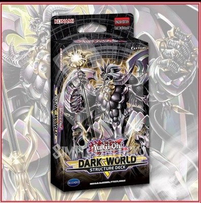 YuGiOh Dark World Structure Deck 1st Edition Konami Official  | eBay