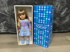 American Girl Doll Of Today #3 Blonde Hair Bangs Blue Eyes w/ Box
