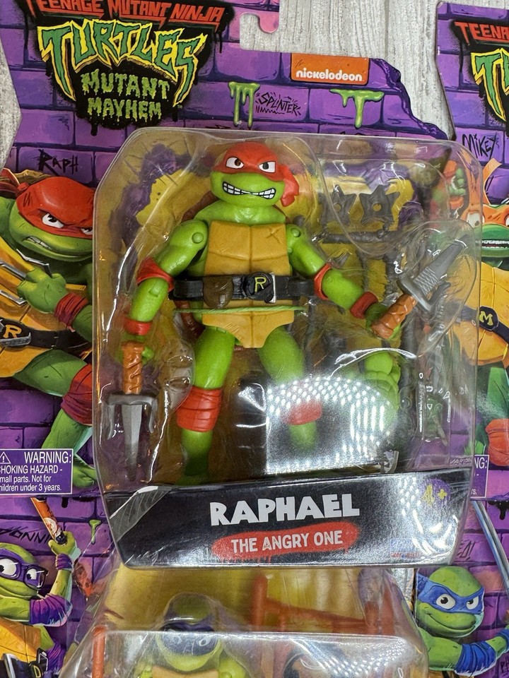 Teenage Mutant Ninja Turtles: Mutant Mayhem Bundle SET Don Leo Ralph ...