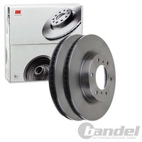 2X NK Bremsscheiben 332Mm BelÜFtet Vorne Passend FÜR Mitsubishi Pajero | 203055
