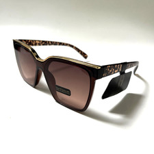NWT Original HOUSE OF HARLOW Cat Eye Sunglasses Tortoise Shell Gold Trim Acetate