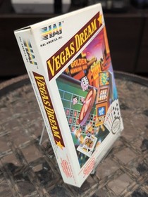 Vegas Dream Nintendo Entertainment System NES CIB, Flawless, 100%  Complete