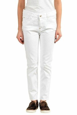 Dsquared2 Women's White Denim Skinny  Jeans US XS IT 38