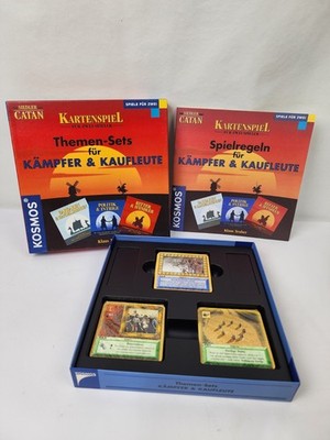 Die Siedler Von Catan: Das Kartenspiel Fur Zwei Spieler Kampfer & Kaufleute NIB
