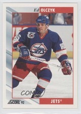 1992-93 Score Ed Olczyk #145 0f4