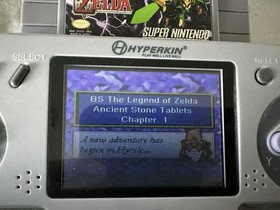 Legend of Zelda BS Map 1+2 NES remake for Super Nintendo SNES NTSC English