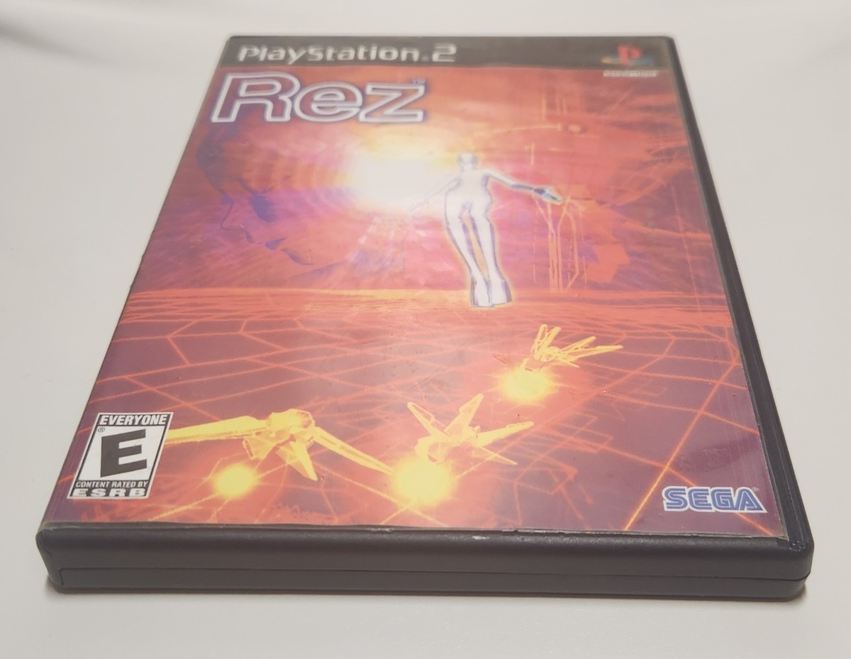 Rez (Sony PlayStation 2, 2001) PS2 Black Label CIB Complete w