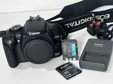 Vintage Canon EOS 350D DSLR Camera Body Only with Original Battery & Charger