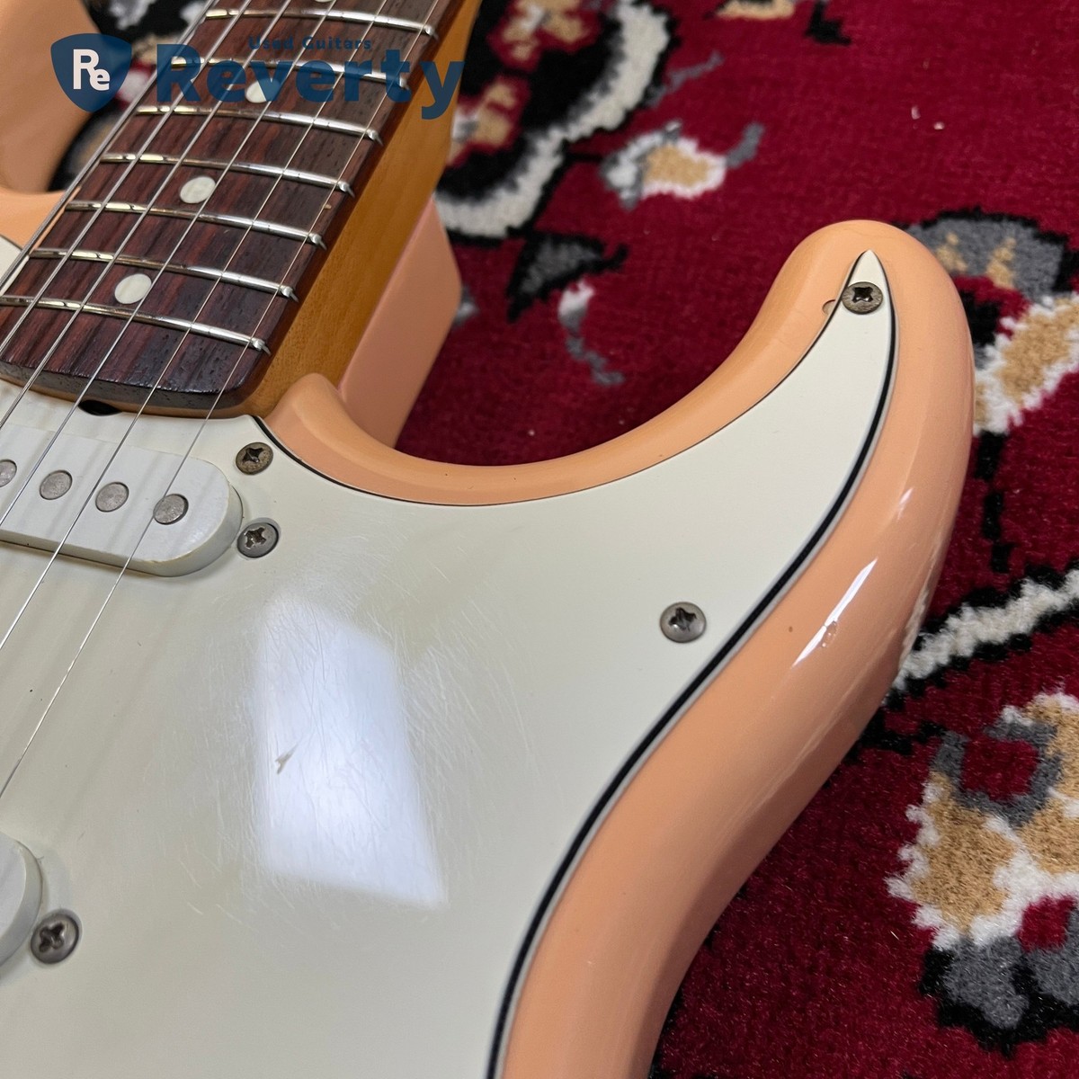 Fender Japan ST62M '62 Reissue Stratocaster Shell Pink 1993–1994