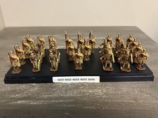 Vintage Toy Soldiers Soldiers Of Medieval Times - Hand Cast Lot Of 30