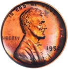 1952 Toned Lincoln Cent Proof ANACS PF 66 RB PR See Video Toning Coin 1C