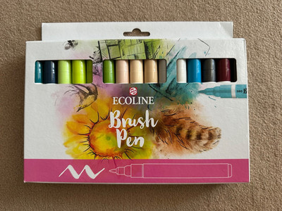 Ecoline Brush Pen Additional Set 30 Farben  Erweiterungsset Aquarellmarker