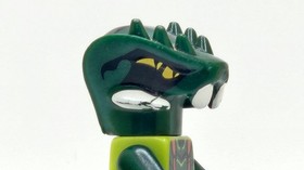 LEGO minifigure Lizaru njo0068 Ninjago Rise of Snakes 9557 green snake      read