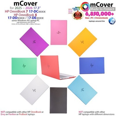 NEW mCover for 2025+ 17.3'' HP OmniBook X 17-DC 17-DD 17-DExxxx Windows Laptop PC