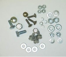 1953-1957 Corvette Mount Kit Cowl Vent With Handle 34 Pieces