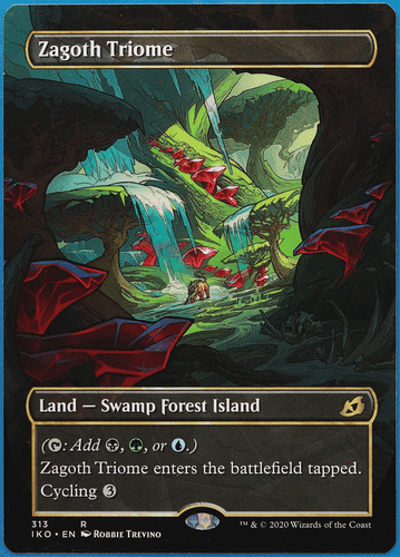 Zagoth Triome (Showcase) Ikoria: Lair of Behemoths NM (507769) ABUGames - Picture 1 of 2