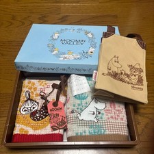 Moomin Moominvalley 2 towel set and mini bag