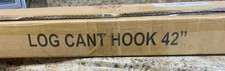 New 42” Steel Log Peavey Tool, Cant Hook, with Moving Hook & Gloves