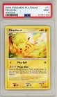 2009 POKEMON PLATNIUM #71 PIKACHU ARCEUS NON HOLO RARE PSA 9 POP 93