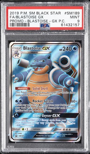 Blastoise-GX graded PSA 9 for sale on eBay