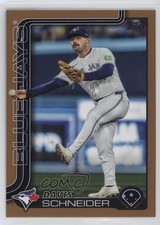 2025 Topps Series 1 Gold 1730/2025 Davis Schneider #342 16e6