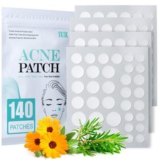 Pimple Patch Acne Patch, 4 Sizes 140 Patches Acne Absorbing Cover Patch