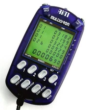 Aim Sports X02CHRN05 - Stopwatch Multichron 4 Car 99 Lap