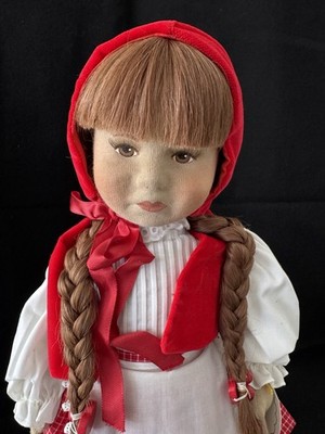Karin Heller Rotkäppchen Little Red Riding Hood Doll 24/125 Limited Edition W Ge
