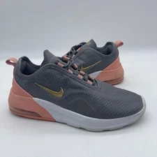 Nike Air Max Motion 2 CU4925-001 Women's Size 8.5 Running Shoes Gray Pink