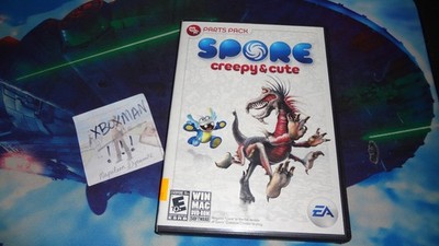 Spore Creepy and Cute Parts Pack - PC/Mac used good shape