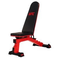 UFC Deluxe FID Weight Bench Adjustable Flat Incline Decline Home Gym Fitness Pro